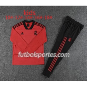 Real Madrid Niño Sudadera de Entrenamiento Trajes Rojo 2018/2019